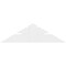 Ekena Millwork Richland Architectural Grade PVC Gable Bracket, 48"W x 14"H x 2"D x 6"F, 7/12 Pitch GBP048X14X0206RIC00 - alternate 3